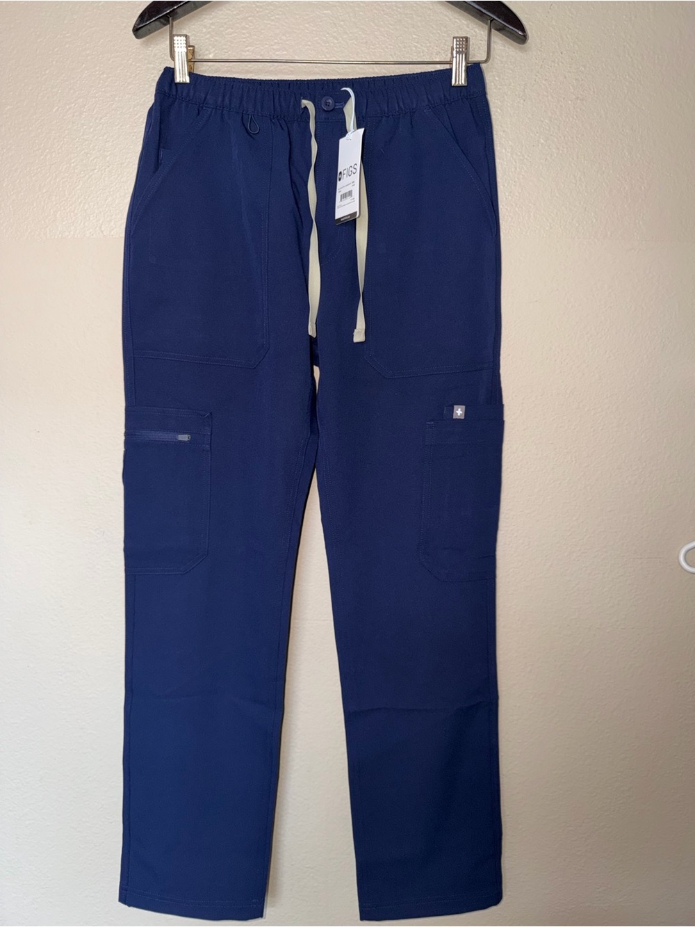 Figs Men's Navy Cairo Straight-Leg Scrub Pant XS - Picture 3 of 9